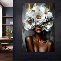 Golden Petals of Grace - Cole Williams - NicheCanvas