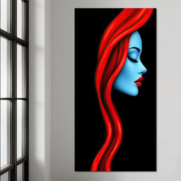 Blueblood Siren - TooplesArt - NicheCanvas