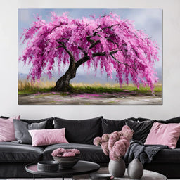Blush Weeping Cherry Tree - NicheCanvas