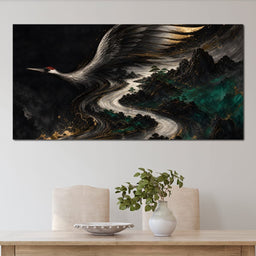 Ascending Over Jade Peaks - NicheCanvas