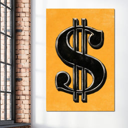 Weight of the Gilded Market - NicheCanvas
