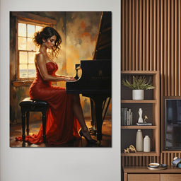 Female Portrait 345 - Johanjjf - NicheCanvas