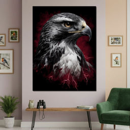 Stormwatch Falcon - NicheCanvas