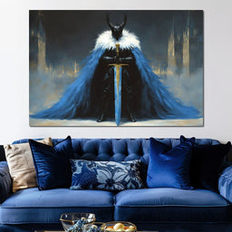 Knight of the Gilded Realm - NicheCanvas