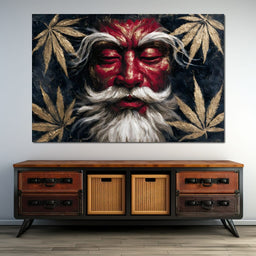 Sages Gold Leaf Meditation - NicheCanvas
