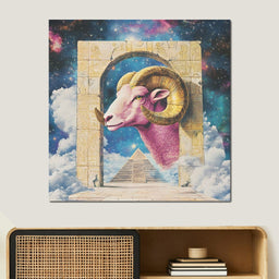Celestial Gateway Ram - NicheCanvas