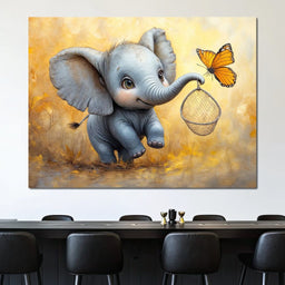 Innocence on a Golden Breeze - TooplesArt - NicheCanvas