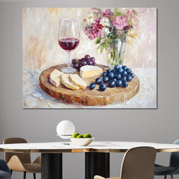 Rustic Vineyard Delight - NicheCanvas