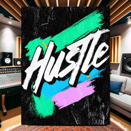Neon Street Hustle Energy - NicheCanvas