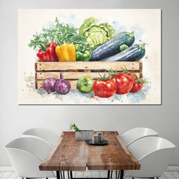Veggies Basket - NicheCanvas