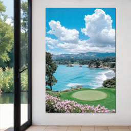 Ocean Breeze Golfing - NicheCanvas