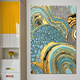 Golden Spirals of Infinity - NicheCanvas