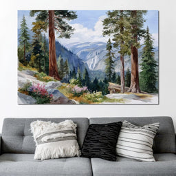 Sierra Falls Pine Vista Trail - NicheCanvas