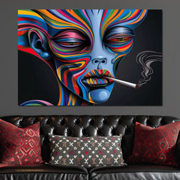 Cosmic Chillwave - TooplesArt - NicheCanvas