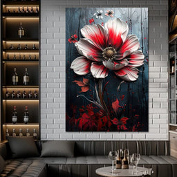 Blossom of Sanguine Dreams - NicheCanvas