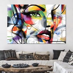 Kaleidoscope Expression Captured - NicheCanvas