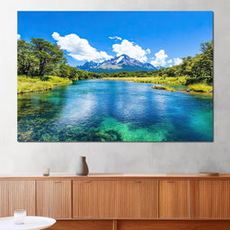 Mountain Reflections Tranquility - NicheCanvas