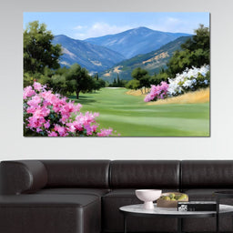 Mountain Meadow Blooms - NicheCanvas