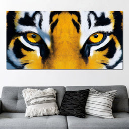 Gaze of the Jungle Tiger - NicheCanvas