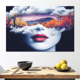 Dreamscape of Autumn Skies - NicheCanvas