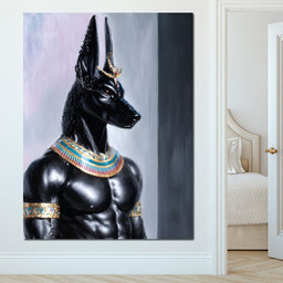  Anubis Guardian of the Pharaoh B - NicheCanvas