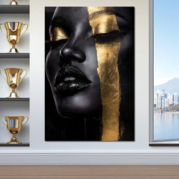 Golden Elegance Unveiled - NicheCanvas