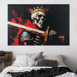 Majestic Shadows of Royal Descent - NicheCanvas