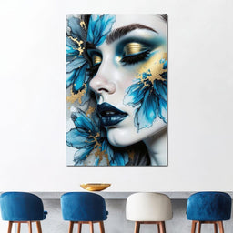 Blue Whisper - Johanjjf - NicheCanvas