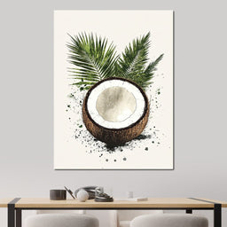 Tropical Coconut - NicheCanvas