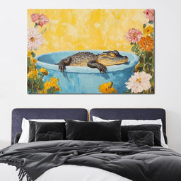 Gator Bath Oasis - NicheCanvas