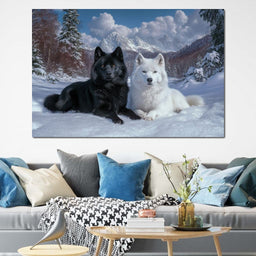 Harmony of Winter Guardians - NicheCanvas