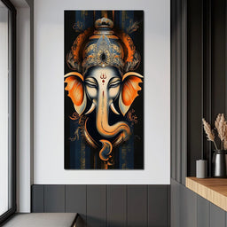 Divine Graceful Elephants Blessing - NicheCanvas