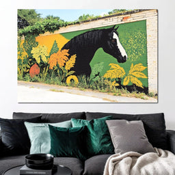 Street Art - Equestrian Elegance - NicheCanvas