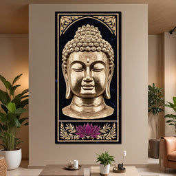 Celestial Buddha Lotus Tranquil - NicheCanvas