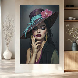 A Lady’s Poise - TooplesArt - NicheCanvas