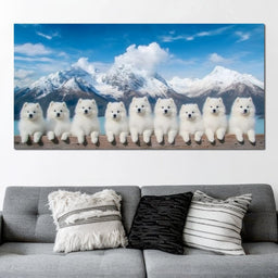 Alpine Pups Dreamy Escape - NicheCanvas