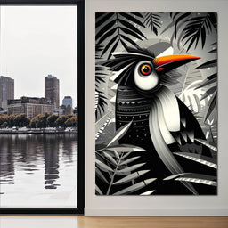 Tropical Trance Toucan - NicheCanvas