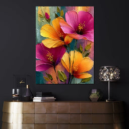 Radiant Petals of Summer Joy - NicheCanvas