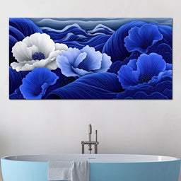 Blossoms by the Azure Seal - TooplesArt - NicheCanvas