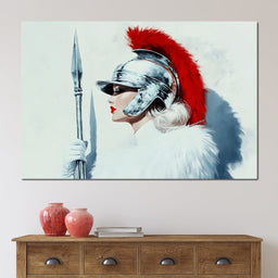 Warrior Elegance Majesty - NicheCanvas