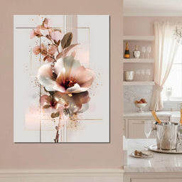 Delicate Petals Radiant Calm - NicheCanvas