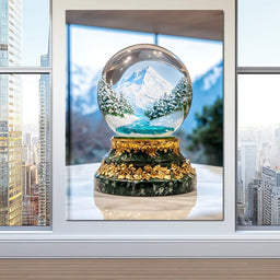 Winter Wonderland Globe Enchantment - NicheCanvas