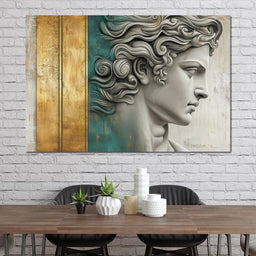 Golden Revelation of Parthenon - Wildrose Creations - NicheCanvas