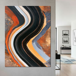 Where Liquid Stone Meets Metal - NicheCanvas