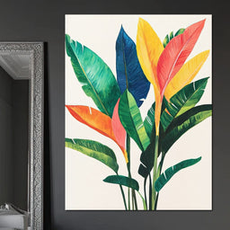 Tropical Foliage - NicheCanvas