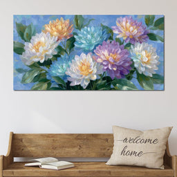 Petals of Tranquil Vibrance - NicheCanvas