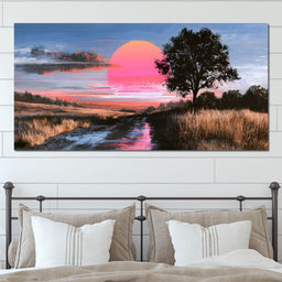 Broken Light Beyond The Meadow Edge - NicheCanvas