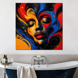 The Face Becomes Emotion - TooplesArt - NicheCanvas