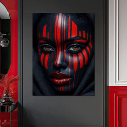 Scarlet Ritual - TooplesArt - NicheCanvas