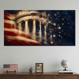 Republic Fading Into the Stars - NicheCanvas